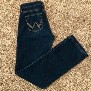 Wrangler Women’s Q Baby (no gap waistband) Riding Jeans, size: 7/8 x 34